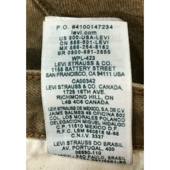 Levi's Strauss & Co 501XX Button Fly WPL-423 Original Riveted Size W42xL30 - Picture 11 of 11